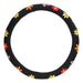 Vexo Universal Steering Wheel Cover (Diameter 38) Flowers 2