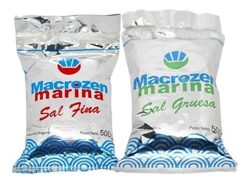 Macrozen Sea Salt - 500 Grs Fine or Coarse 0