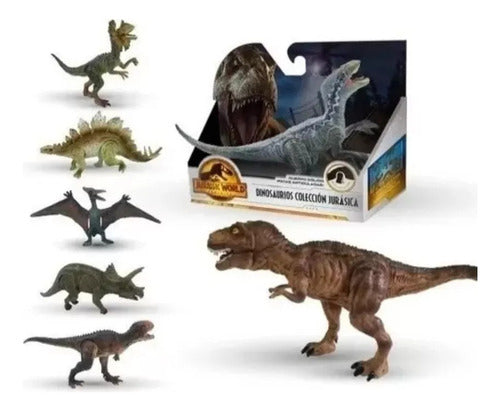 Jurassic Park Muñeco Coleccion T Rex Jurassic World Tiranosaurio 11x7cm 1