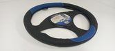 Goodyear Black/Blue Leather Steering Wheel Cover 38 cm GY-5585 2