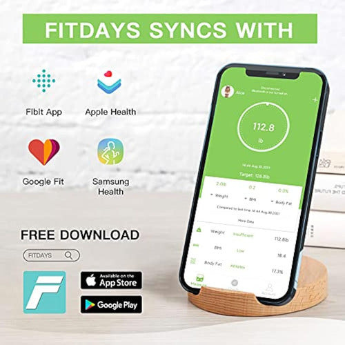 CHWARES Smart Body Fat Scale, Digital Scale 5