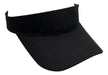 Premium Curved Plain Visor with Velcro Closure in Gabardine for Tennis and Running 12