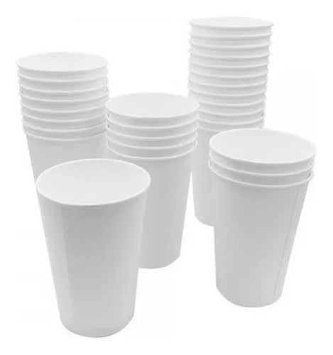 Arpack White Poly Paper Cups 16 Oz 470ml X 100 Un Fac A Palermo 2