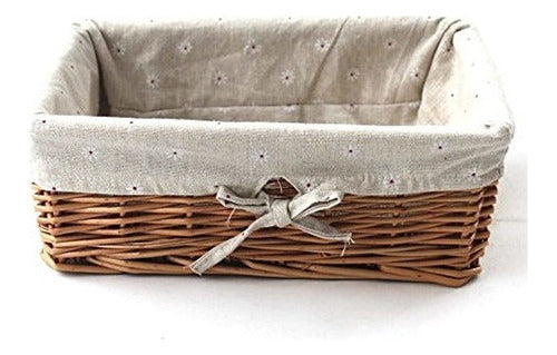 Kingwillow Natural Wicker Storage Basket 0