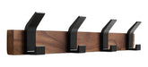 Aodoran Coat Rack Wall Mount Coat Hooks - Perchero Negro De 0