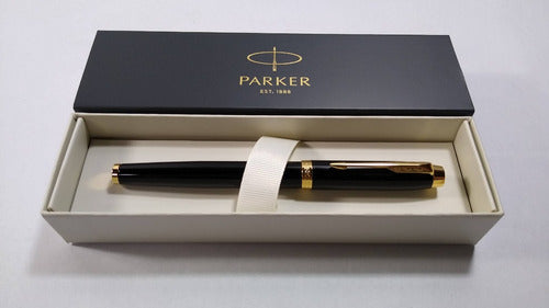 Parker IM Black Lacquer GT Fountain Pen 2