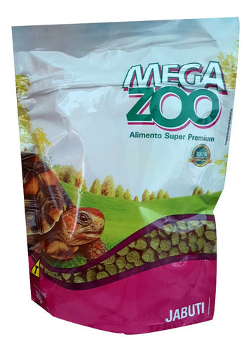 Ração Extrusada Megazoo Jabutis 280g ( Com 4) 0