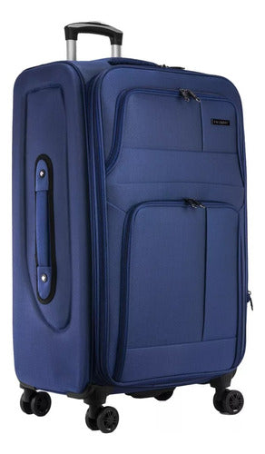 Premium Large 4-Wheel 360° Travel Suitcase New Offer Shipping 10