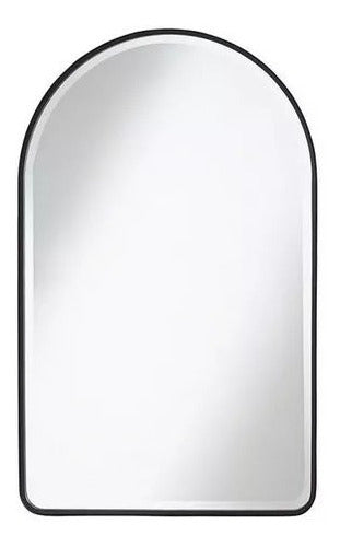 Mirada Deco Half Arch Curved Mirror 80x60 cm PVC Frame 5