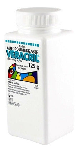 Veracril Acrylic Self-Curing 125g Dental Material 3