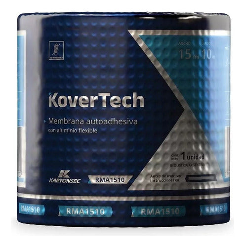 Kartonsec Kover Patch 10cm X 10mts Self-Adhesive Aluminum Membrane 0