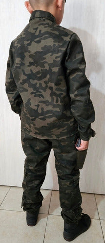 Ryna Disfraces Camouflage Soldier Costume for Boys Size 10/12 6