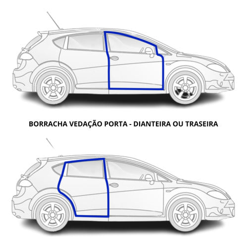 Borracha Porta Dianteira Ou Traseira Hb20 Sedan 2012 A 2023 5