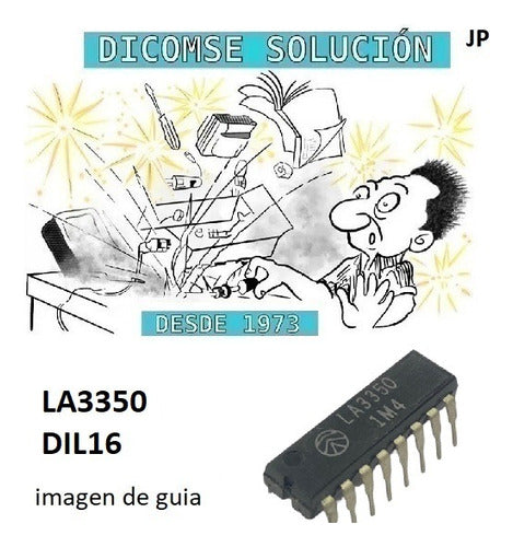 Sanyo Circuito Integrado La3350 Dip16 L A3350 La 3350 0