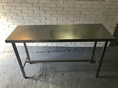 Ace Ventilación: Stainless Steel Table 1.15 X 0.50 X 0.90 for Gastronomy 4