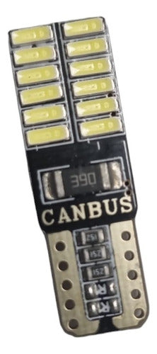 Lampara Posición Led Blanco Por 2 Unidades Canbus 1