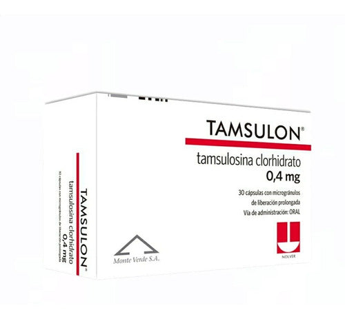 Tamsulon 0.4 Mg X 30 Cápsulas 0