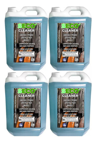 D95 SECO CLEANER | Dry Cleaner for Leather/Eco-Leather 5L X 4u 0