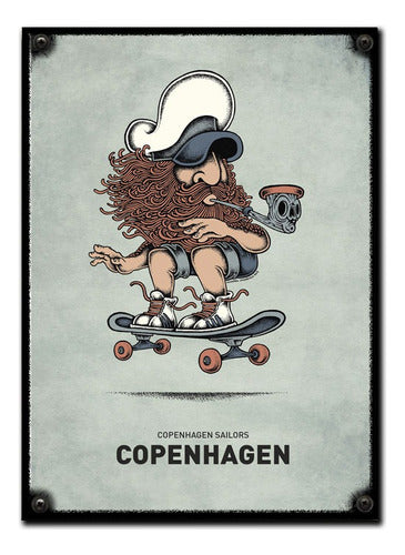 Generic #346 - Vintage Poster 21 X 29 Cm / Skate No Chapa 0