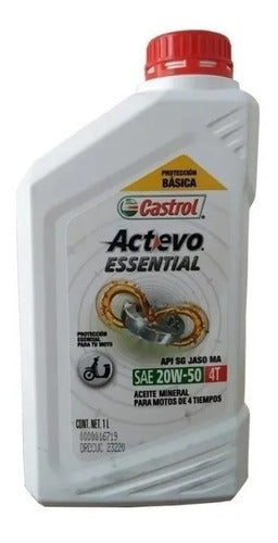 Castrol Actevo Essential Mineral 20W 50 4T 0