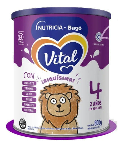 Vital 4 Infantil Pvo X 800 Grs (x6un) Farmaservis 0