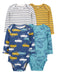 Carter's Pack of 4 Baby Boy Bodysuits Various Original Designs 0