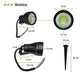 Silverlight Green LED Garden Stake Light Aluminum Outdoor 9W IP65 3