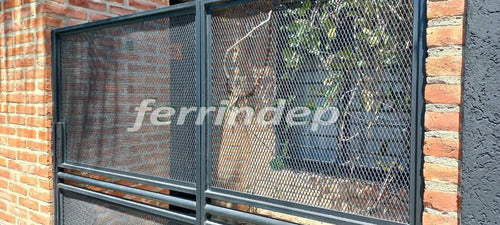 Weldedmesh Light Galvanized Diamond Mesh 8x17mm Expanded 1x8m Roll 4