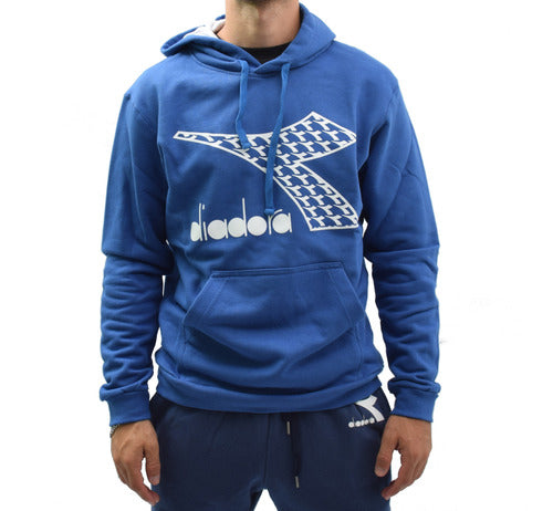 Diadora Hoodie Dlogo Men's Adult Cotton Lyg 0