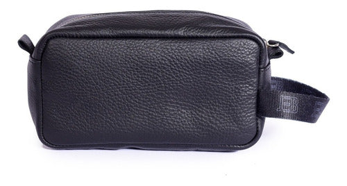 Leather Cowhide Cosmetic Bag Organizer J201 - Lemi 4