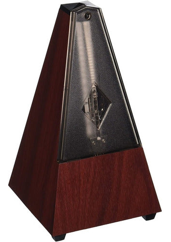 Wittner Pyramid Mechanical Metronome 812K in Mahogany Plastic 0