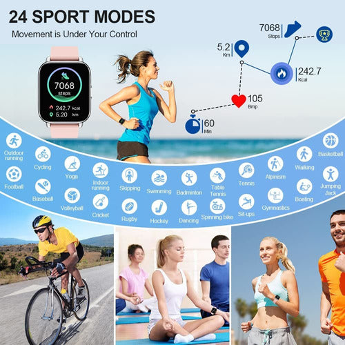 Molocy Smartwatch for Men and Women 5