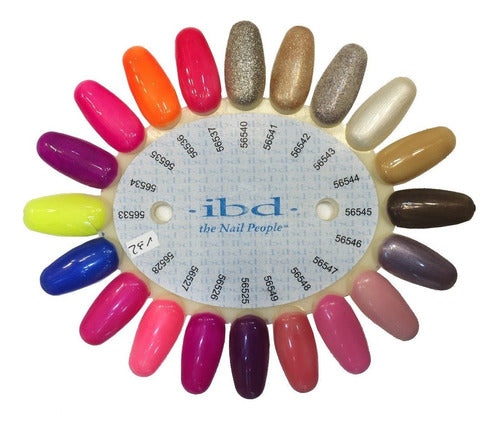 IBD Gel Combo 4 Semi-Permanent Nail Polishes for UV/LED Lamps 5