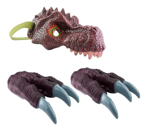 Tiovivo Dinosaur Mask + Claws for Kids 1