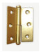 Metalúrgica Diego Left-Handed Zinc Yellow Hinge for Wardrobe 50mm 20 Pairs 1