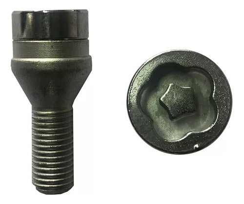 Anti-Theft Wheel Lock 4 Bolts Maximum Security Peugeot 206 2