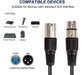 Cable Xlr De 25 Pies/2 Unidades, 3 Pines, Trenzado Xlr Macho 4