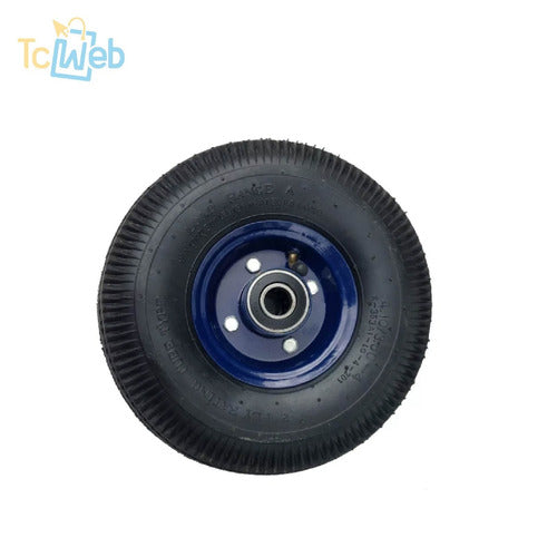 TCWEB Inflatable Wheel for Load Cart Axle 16 mm 1