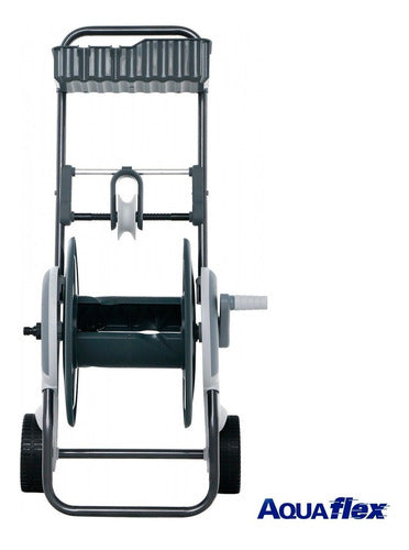 Rehau Hose Reel Cart + 1/2 X 15 Meters Aquaflex Hose Set 2
