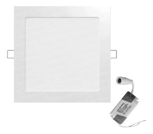 Price Mania LED Panel Plafon 18W Cold Warm Embedded Square Interior 0