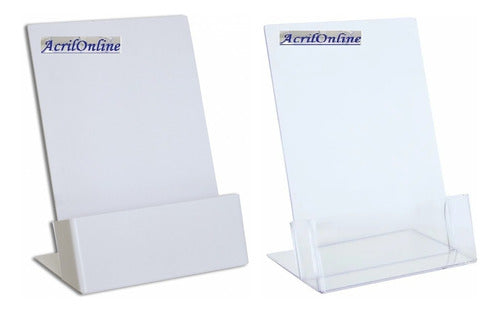 8 Acrylic Photo Frames 15x21! Acrilonline - Transparent Vertical or Horizontal Display 6