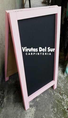 Virutas Del Sur Pizarra Pizarron 50 X 230 Cm. Para Tu Negocio 6