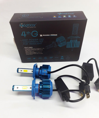 Kit De Lamparas 4g De Led Modelo H7 Mini Canbus 2