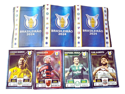 Kit 200 Cards Brasieleirao 2024 = 50 Pacotes Para Bater Bafo 0