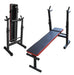 Banco Pecho Con Soporte Para Barras Plegable Crazy Fitness 0