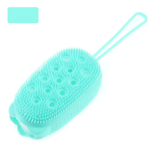 Exfoliating Silicone Body Bath Shower Sponge Colors 6