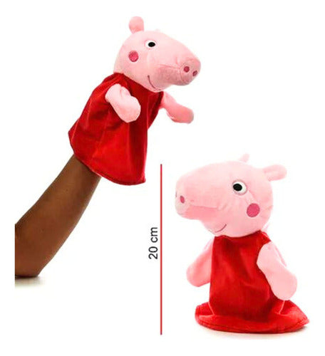 Phi Phi Toys Hand Puppet Peppa Pig Plush 1