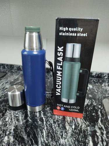 Vaccum Flask Stainless Steel 1.2L Mate Water Thermos 3