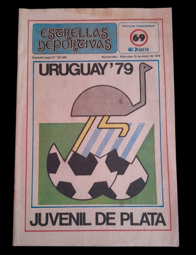 Revista Y Póster Juvenil Del Plata 1979 Uruguay Campeón 1