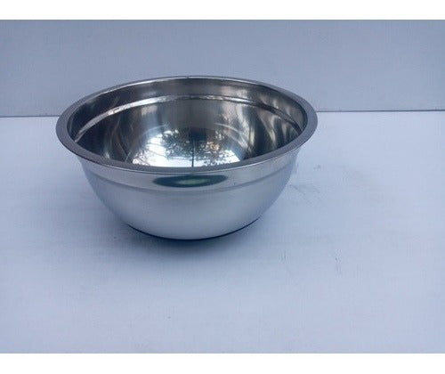 Plus Gourmet Bowl Acero Inoxidable Con Base De Silicona 24cm 2